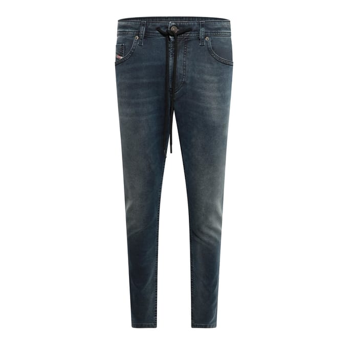 Men's Diesel Thommer Y Ne Sweat Slim Fit Jeans in Blue Denim