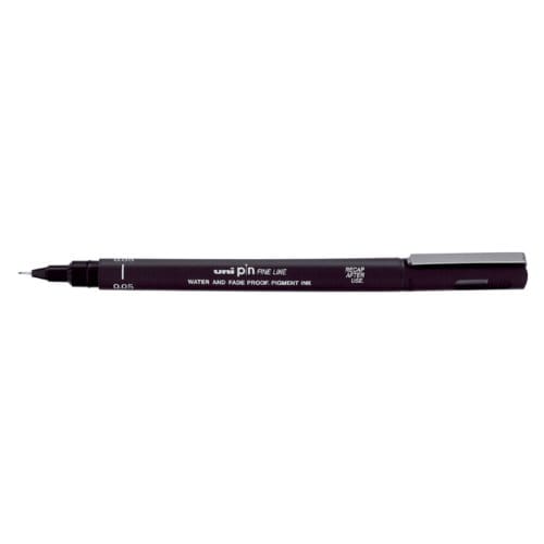 Uni Pin Fine Liner - 0.05mm zwarte schetspen