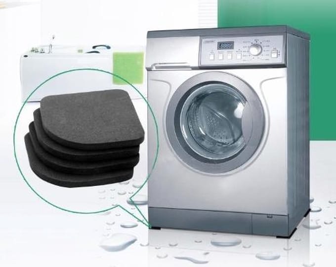 Trillingsdempers Wasmachine - 4 Stuks