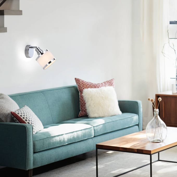 JUST LIGHT. GmbH Accor wandspot, draaibaar en zwenkbaar