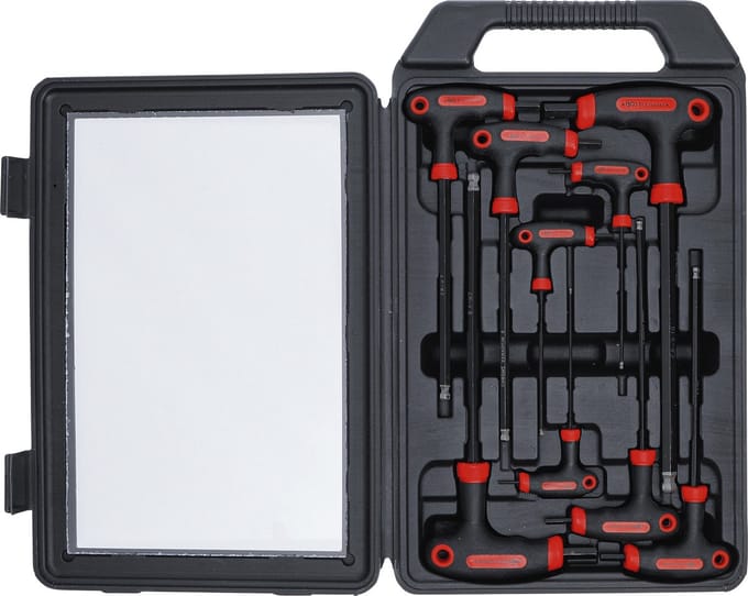 BGS Schroevendraaierset met T-greep inbus 2 - 10 mm 9 delig