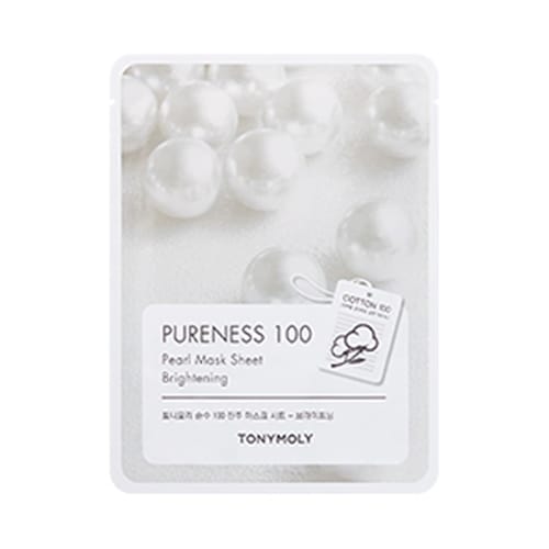 TONYMOLY - Pureness 100 Mask Sheet - Pearl - 1stuk