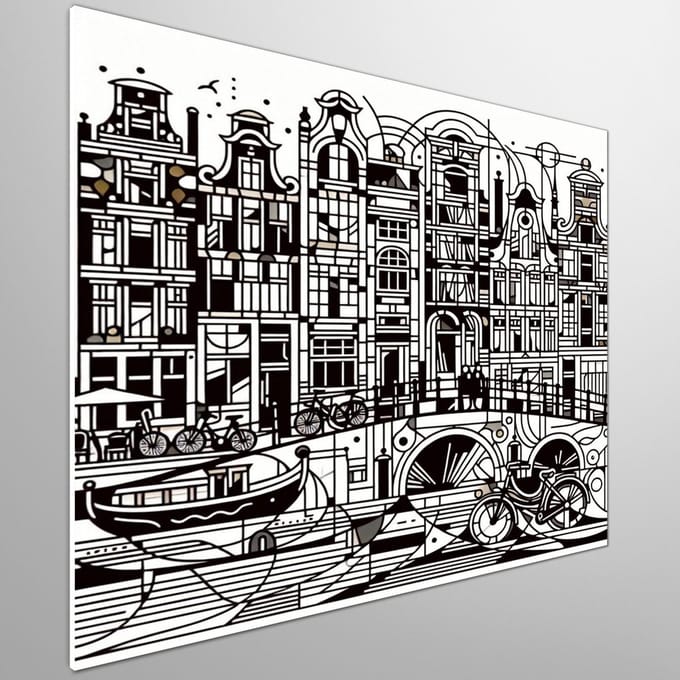Kunstprint | Wanddecoratie | Forex | 80 × 80 cm
