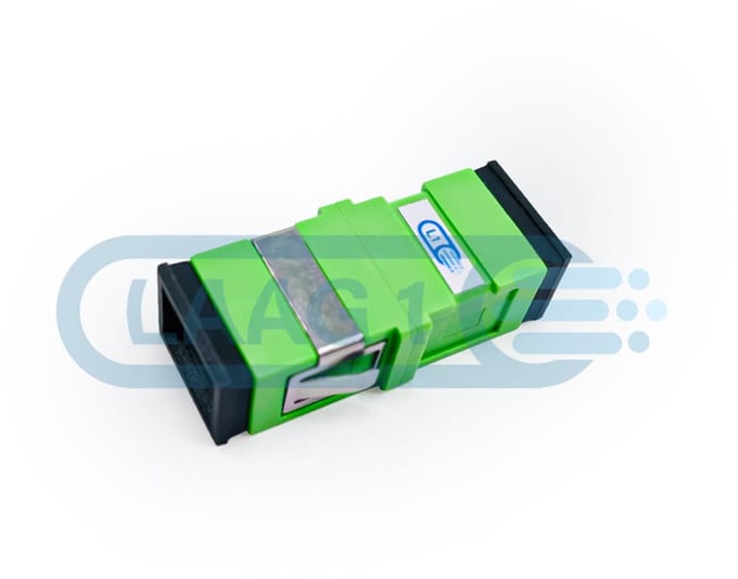 Laag1 - Glasvezel Koppelblokje - Simplex SC/APC - Singlemode Adapter