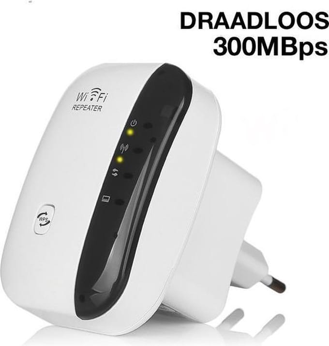 Wifi versterker - 300 Mbps - Draadloos - Booster - Router - Stopcontact - Repeater