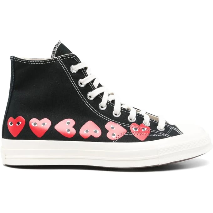 Comme des Garçons PLAY x Converse Chuck 70 Hi-sneakers