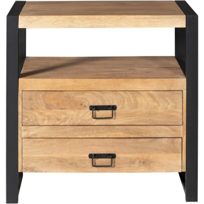Starfurn Ladekast Britt - Naturel Mangohout - 80x40x80cm