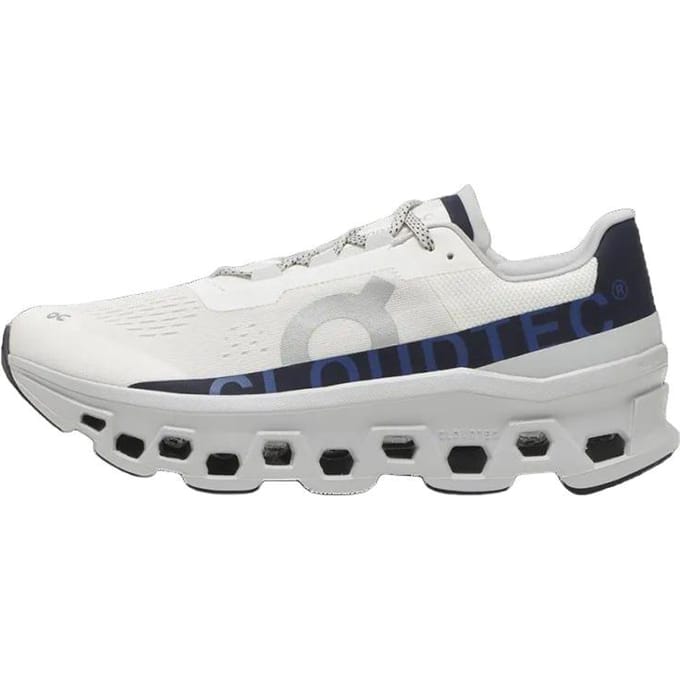 On Cloudmster 1 Ivory | Midnight Maat: 45 | Hardloopschoenen Outlet | Heren | Wit