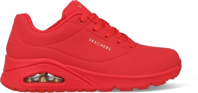 Skechers Uno - Stand On Air - Dames Sneakers - Rood
