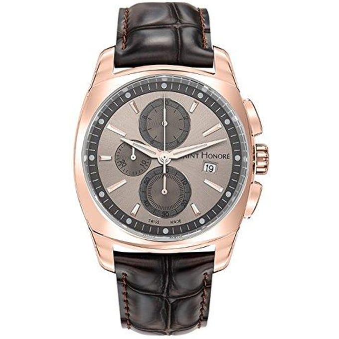 Saint honore 8570178nir chrono saffier Zwitsers gemaakt gray