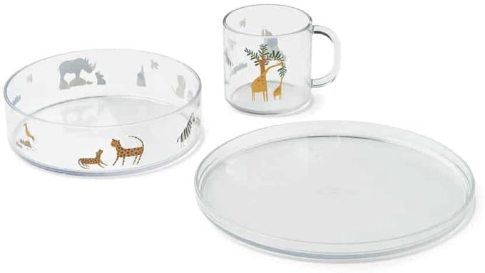 Liewood Kinderservies Set Siva Tritan All Together Sandy