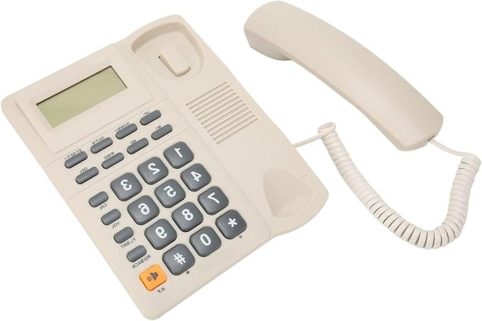 Vaste Telefoon - Telefoon met Snoer - Thuis Kantoor - Ruisonderdrukking - Niet gespecificeerd - Wit