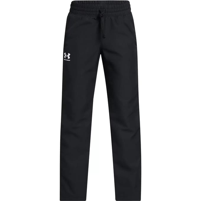 Under Armour Rival Woven Broeken Kinder - Zwart - Maat 149 - 160 CM
