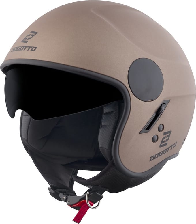 Bogotto H595 SPN Bruin Jethelm - Helm