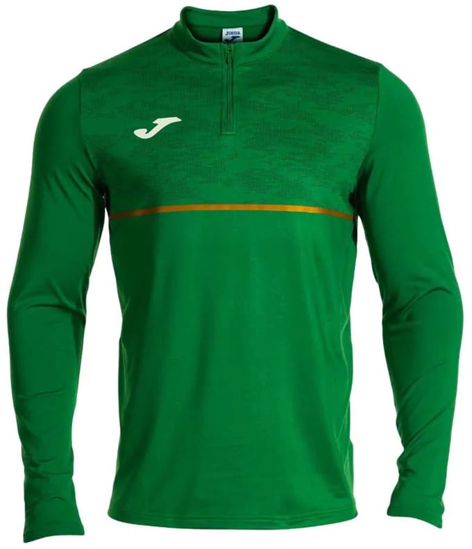 Joma Record Iii Sweatshirt Met Halve Rits Groen XL Man