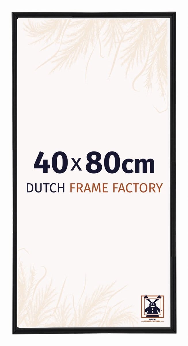 Fotolijst 40x80 cm - Kunststof - Zwart Mat - Angers