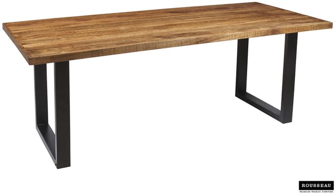 Tafel 'Nicola' 200 cm Rechthoekig Mango Hout