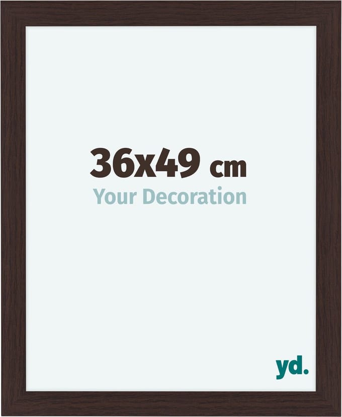 Your Decoration - Fotolijst 36x49 cm - MDF - Eiken Donker - Como