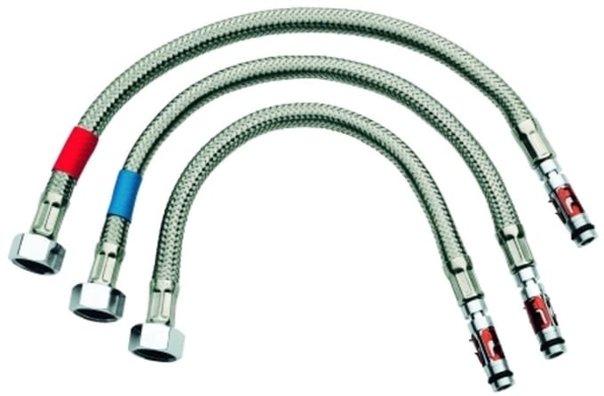 GROHE Aansluitslangset 43566 Eurodisc SE Zelfsl.-Br-Therm. chroom, 43566000