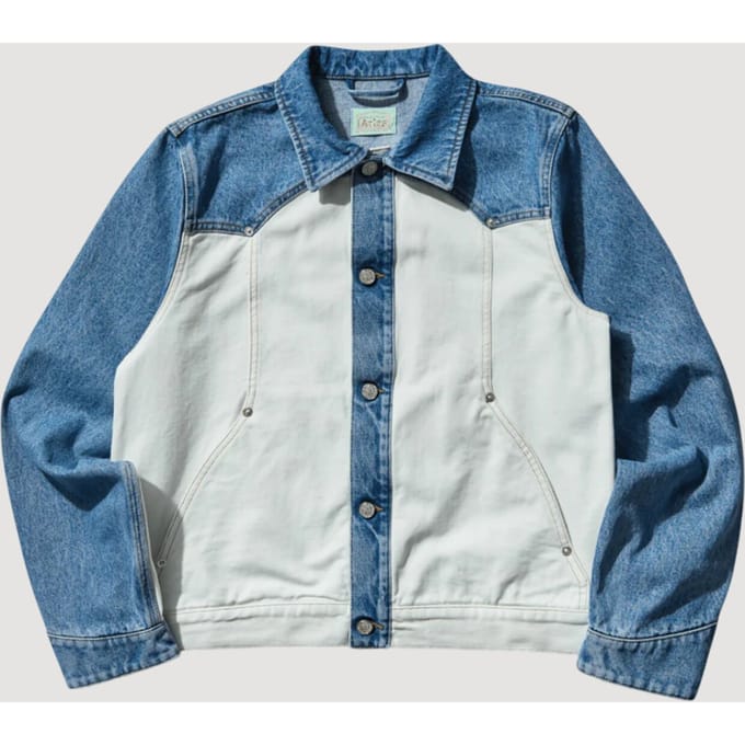 Patchwork Western Carpenter Jacket