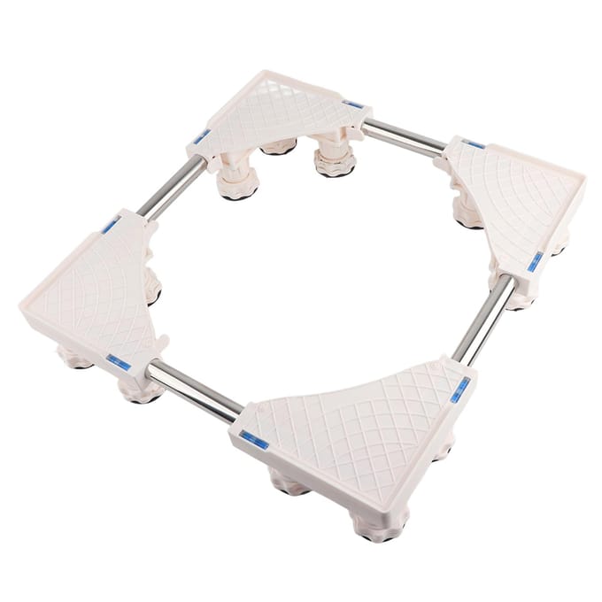 12 Voet Wasmachine Onderstel Stand Houder Rek Sterke Draagkracht voor Automatische Wasmachine white