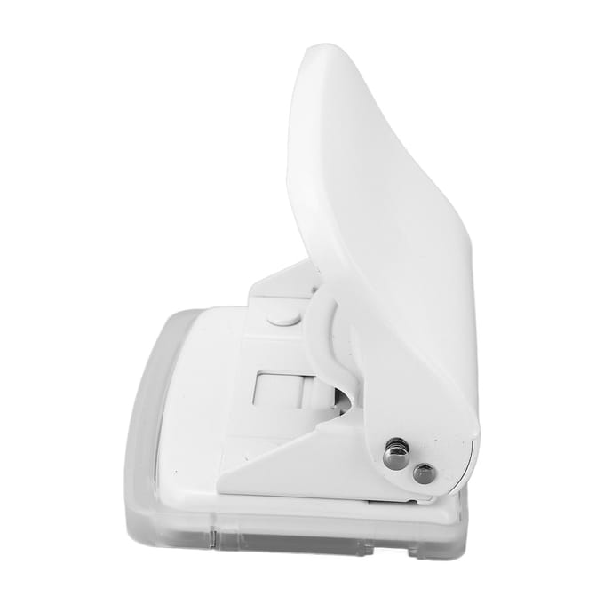 10 Gaats Perforator Handmatig Losbladig Bindmiddel Gatperforator voor A4 B5 A5 A7 A6 Papier 10 Vel Capaciteit white
