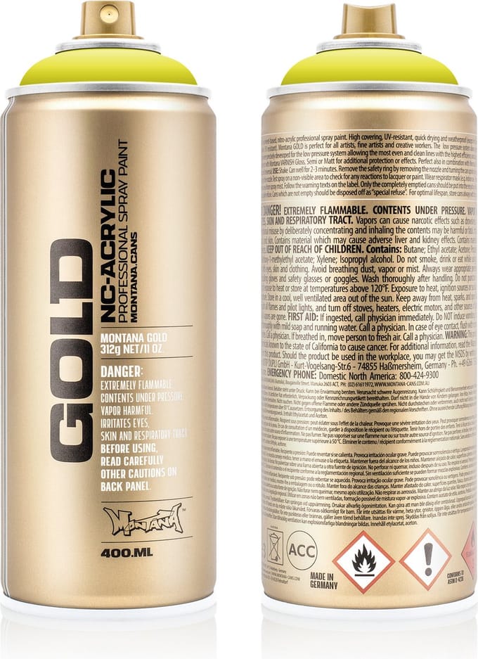 Montana GOLD CL6310 Poison Light spuitbus 400ml