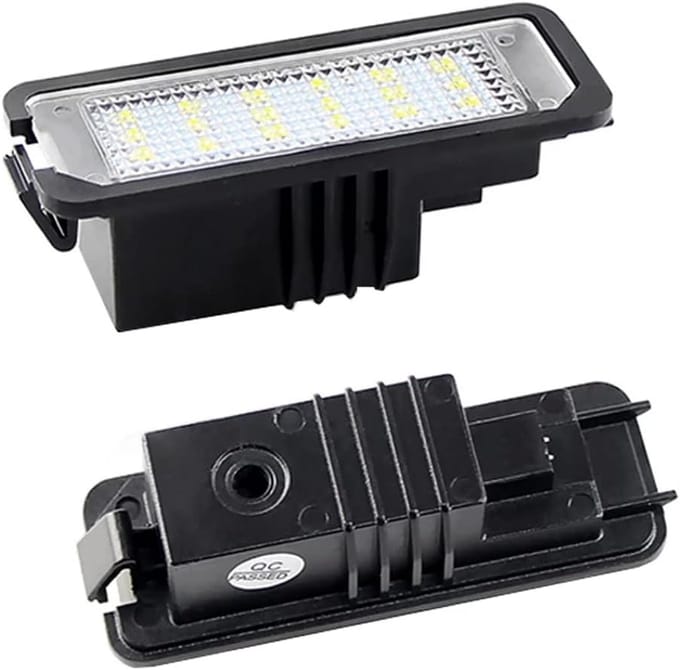 LED Nummerplaatverlichting voor Auto's - 12V, Wit Licht, Geschikt voor Diverse Modellen
