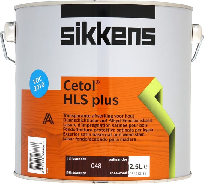 Sikkens Cetol Hls Plus - 048 - Palissander - 2,5 l - 14-18 m²/l