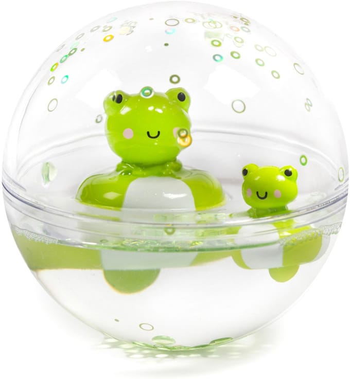 Petit Boum - Drijvende speelbal happy bubble - Groen 10 x 10 x 10 cm