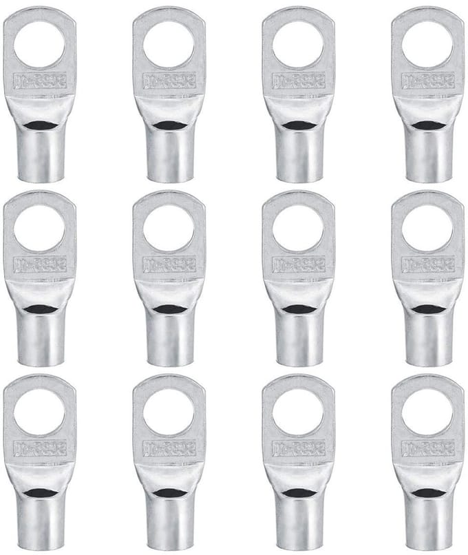 Solidchoice - 12 Stuks Koper Lugs - Kabelconnector voor 2 35 mm²