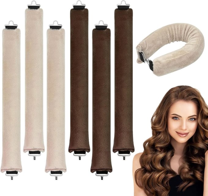 Heatless Curls - Krulspelden - Haar Krullers Zonder Hitte - Handig