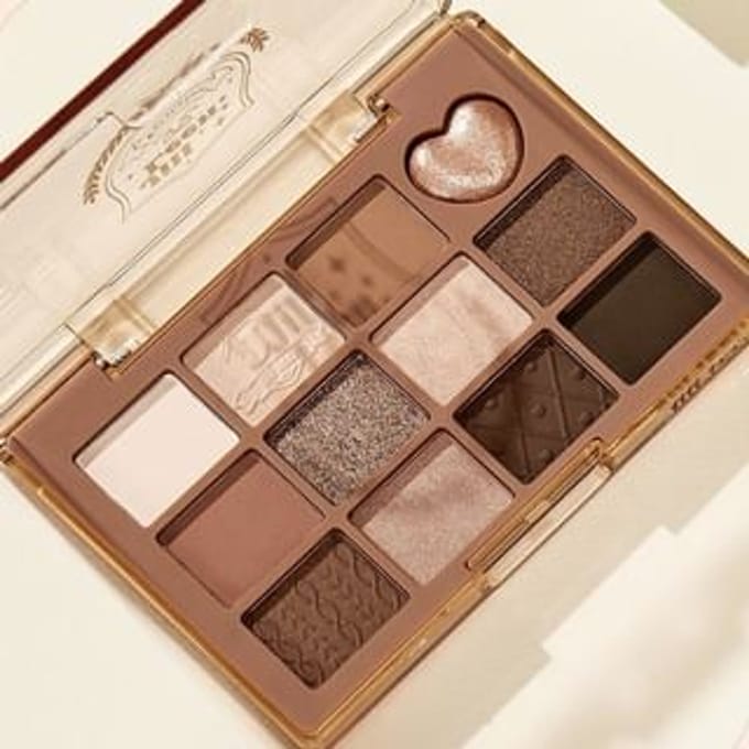 JILL LEEN - Multi Eyeshadow Palette - Misty Brown Plate - Oogschaduwpalet