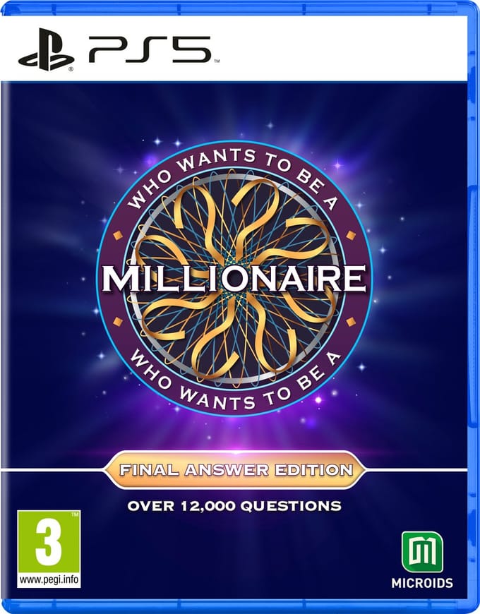 Who Wants To Be a Millionaire? (Final Answer Edition) - Sony PlayStation 5 - Quiz