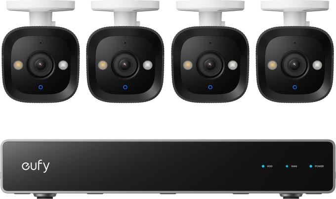 eufy NVR Security System E40 E8P00321 IP Netwerk-videorecorderset