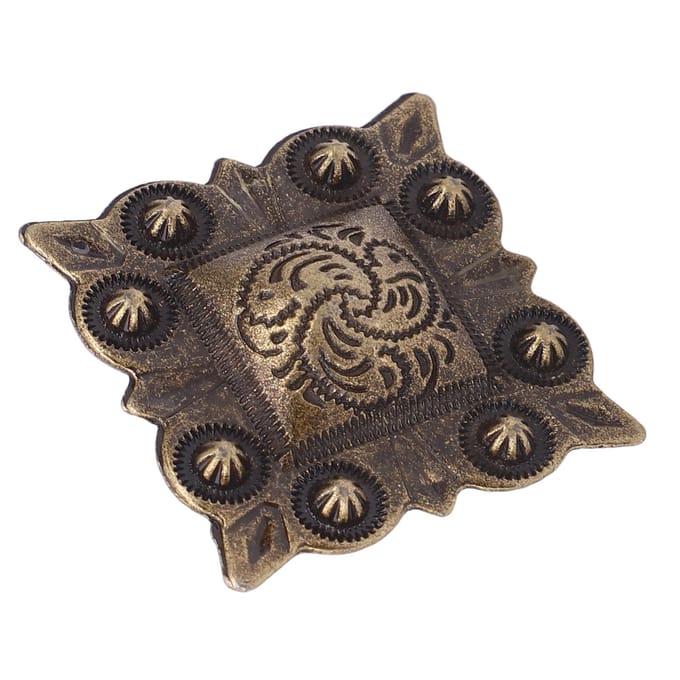 10 Sets Lederen Klinknagels 31mm Vierkante Kop 7mm PH Schroef Multifunctionele Decoratieve Lederen Klinknagels voor black