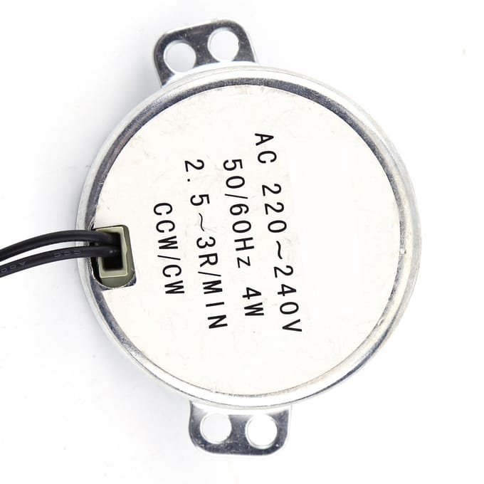 1 stuks 220 240V AC Synchrone Motor Tandwielmotor 4W CW CCW(2.5 3 RPM)