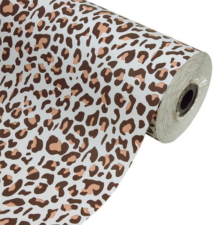 Inpakpapier Leopard - 30cm x 100mtr