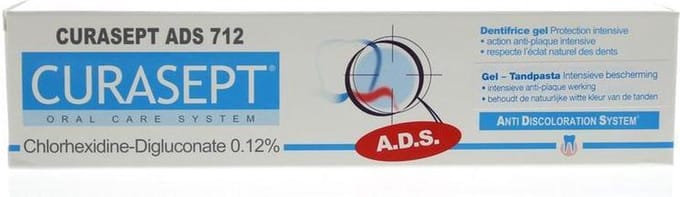 Curasept Gel-Tandpasta 0,12% chloorhexidine - 75ml