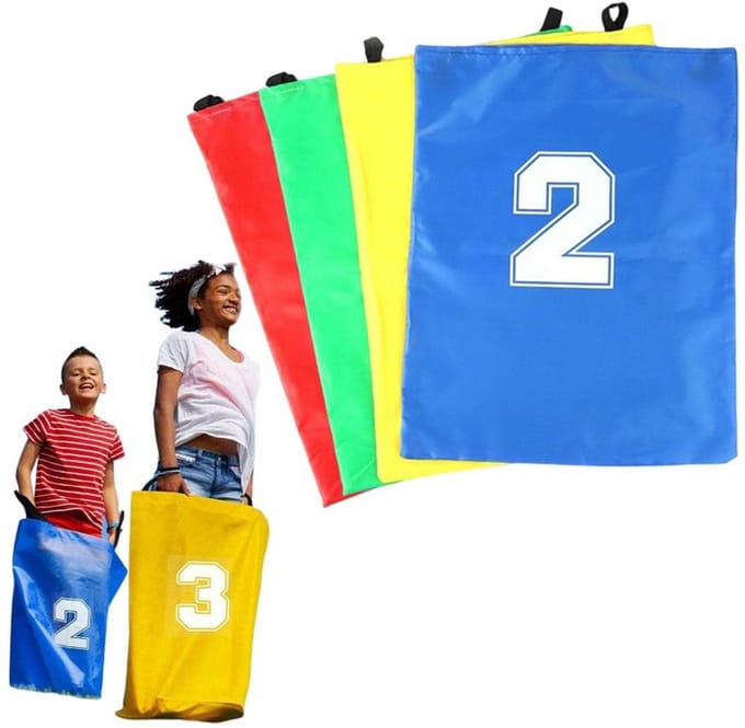 Woopie Jumping Bags Kinder Party Animatieset 4-delig
