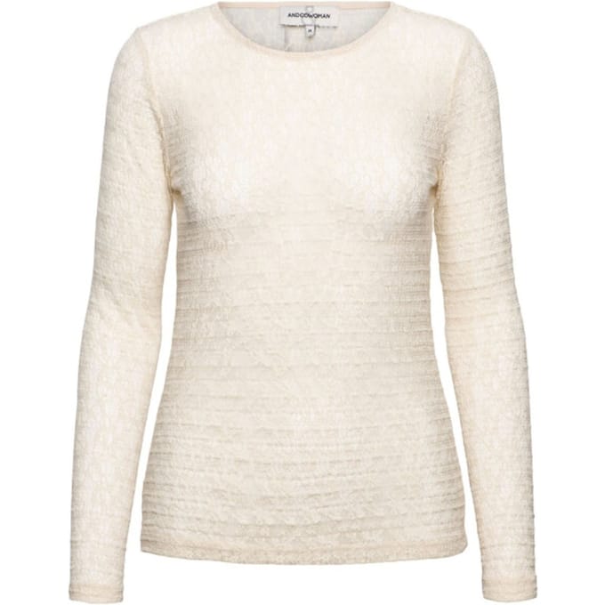 &Co woman Tris Lace Vanilla