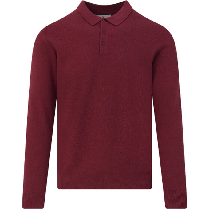 The Blueprint Structured polo long sleeve