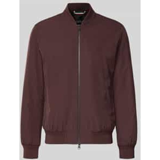 Regular fit jas met opstaande kraag model 'Rapid'