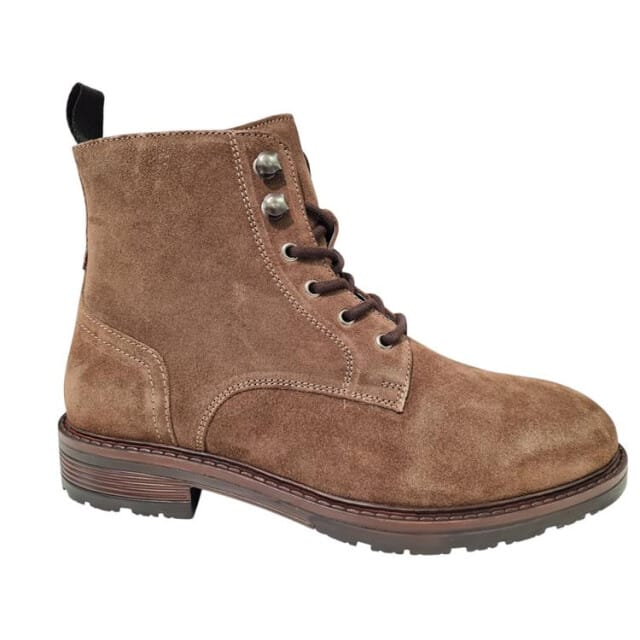 Cycleur de Luxe Taupe Suede Heren Veterboots - Taupe - 45