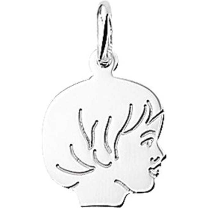 The Jewelry Collection Bedel Jongen - Zilver