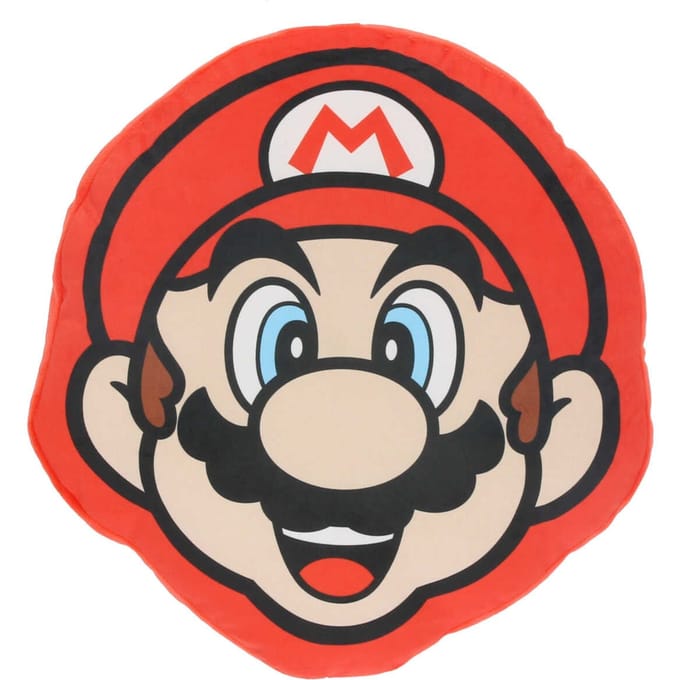 Super Mario gevormd kussen