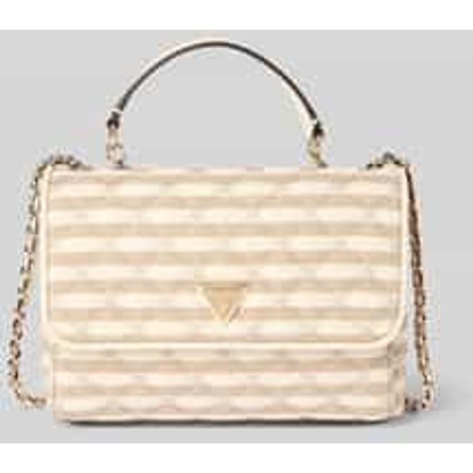 GUESS schoudertas Giully II 2 Compartment Convertible Flap Taupe Multi