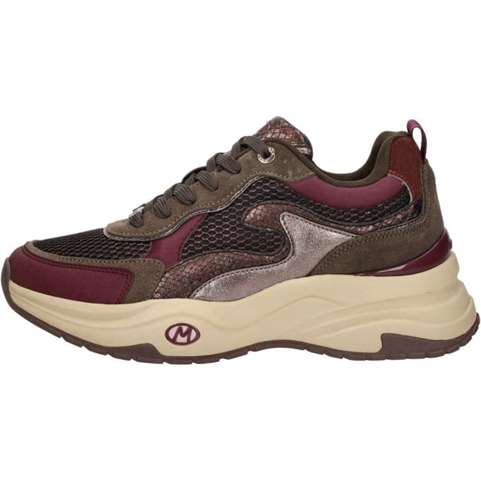 Mexx Palma Ora Sneakers - Dames - Bruin - Maat 39