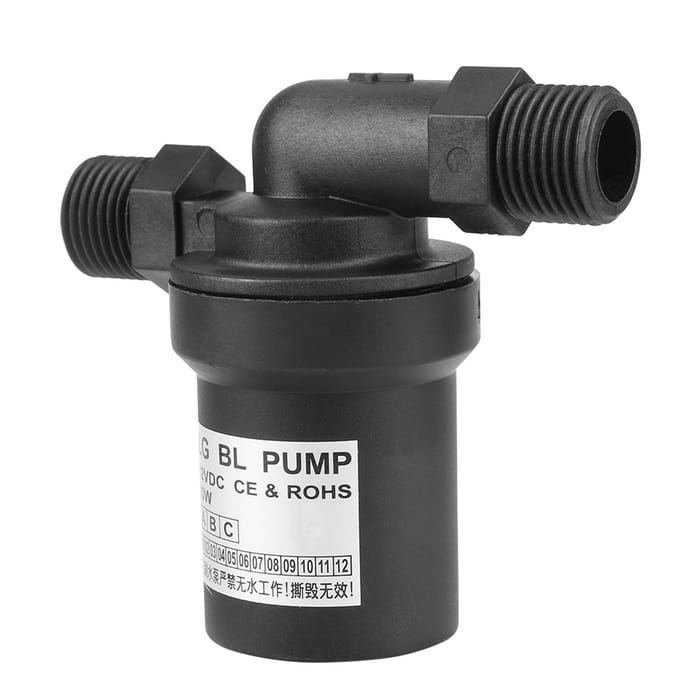 12V 10W DC Borstelloze Zonne Hoge Temperatuur Waterpomp voor Circulatiepompen