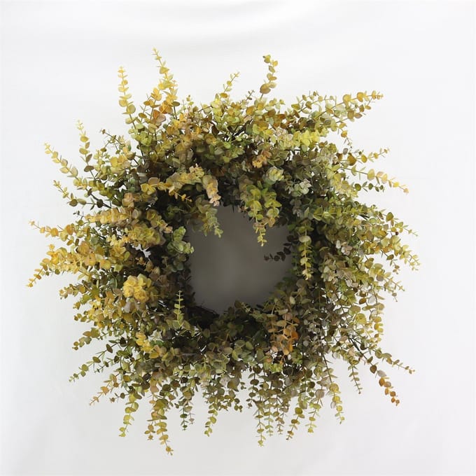 HomeBound by KY | Eucalyptus krans | krans | kunstplant | 66x66cm